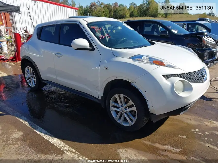 NISSAN JUKE 2014, VIN JN8AF5MR8ET351130