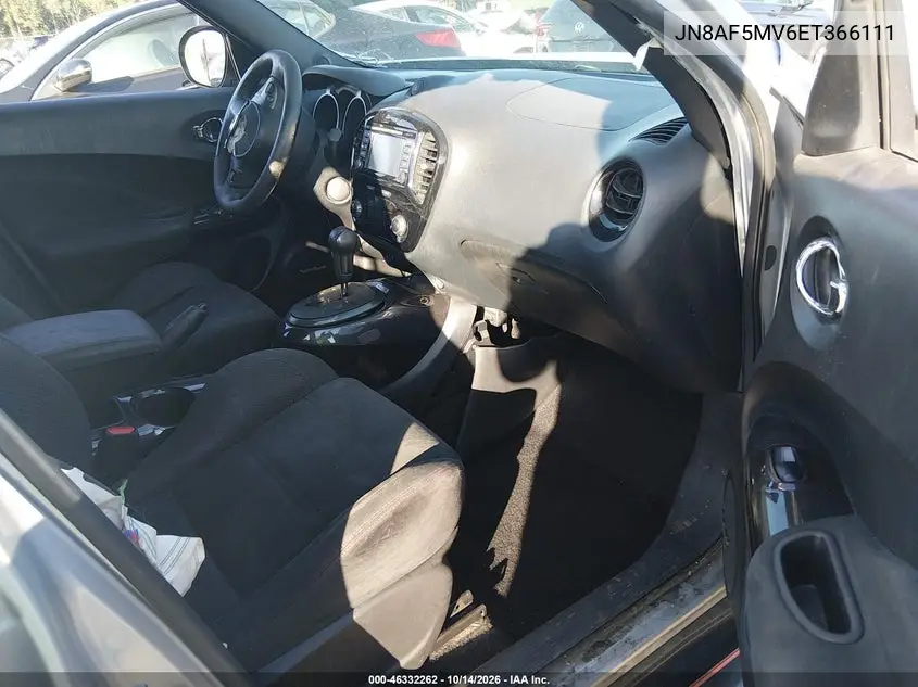 2014 NISSAN JUKE VIN JN8AF5MV6ET366111 — фото 5