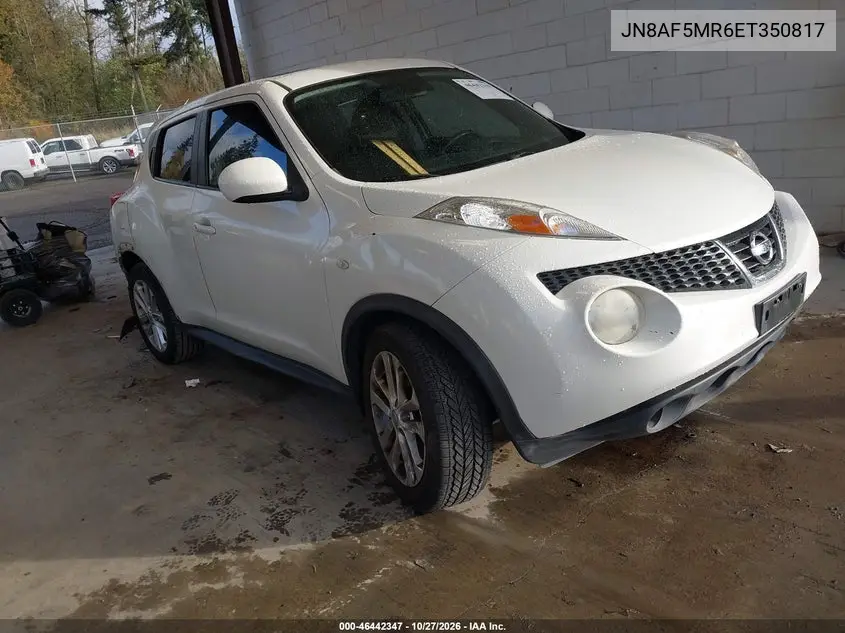 NISSAN JUKE 2014, VIN JN8AF5MR6ET350817