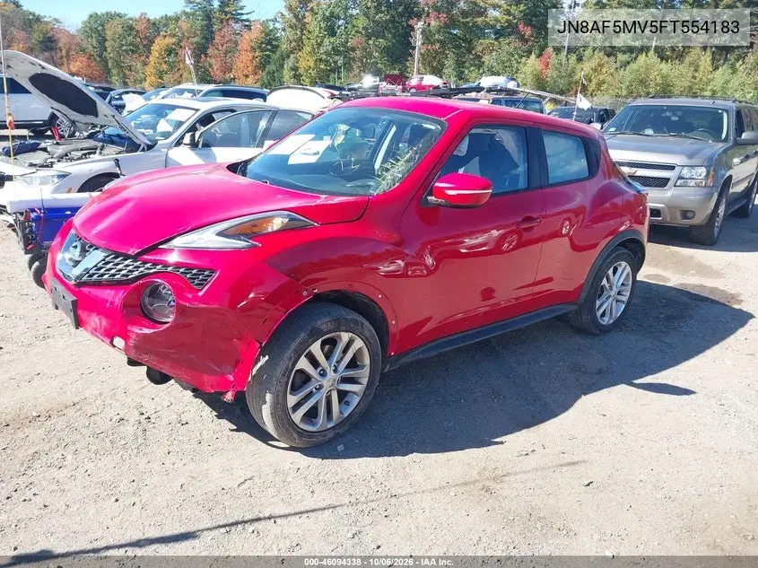 2015 NISSAN JUKE VIN JN8AF5MV5FT554183 — фото 2