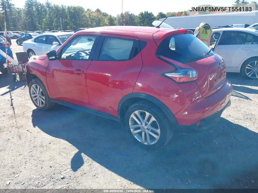 2015 NISSAN JUKE VIN JN8AF5MV5FT554183 — фото 3