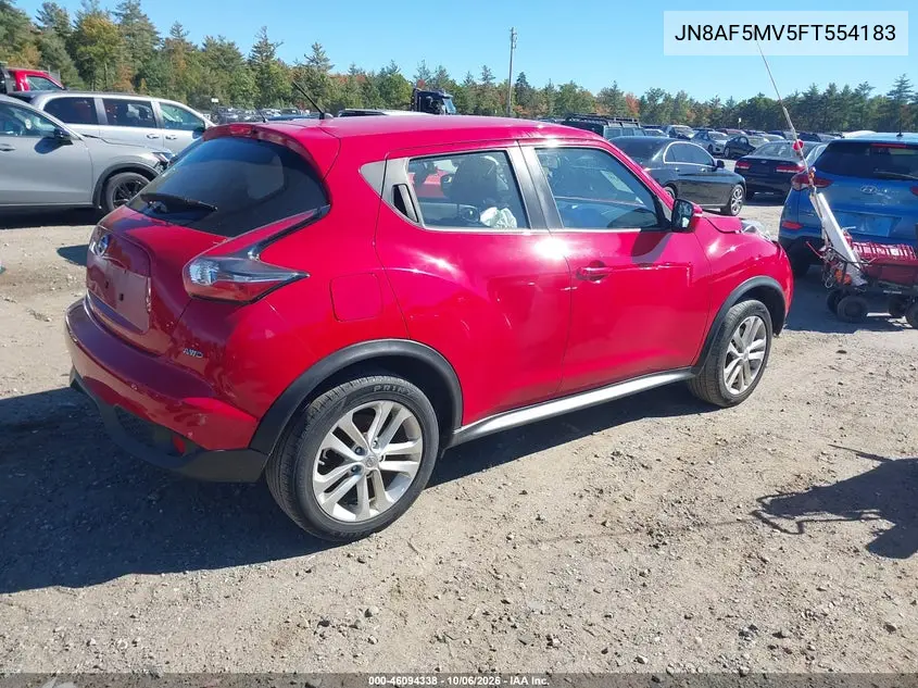 2015 NISSAN JUKE VIN JN8AF5MV5FT554183 — фото 4