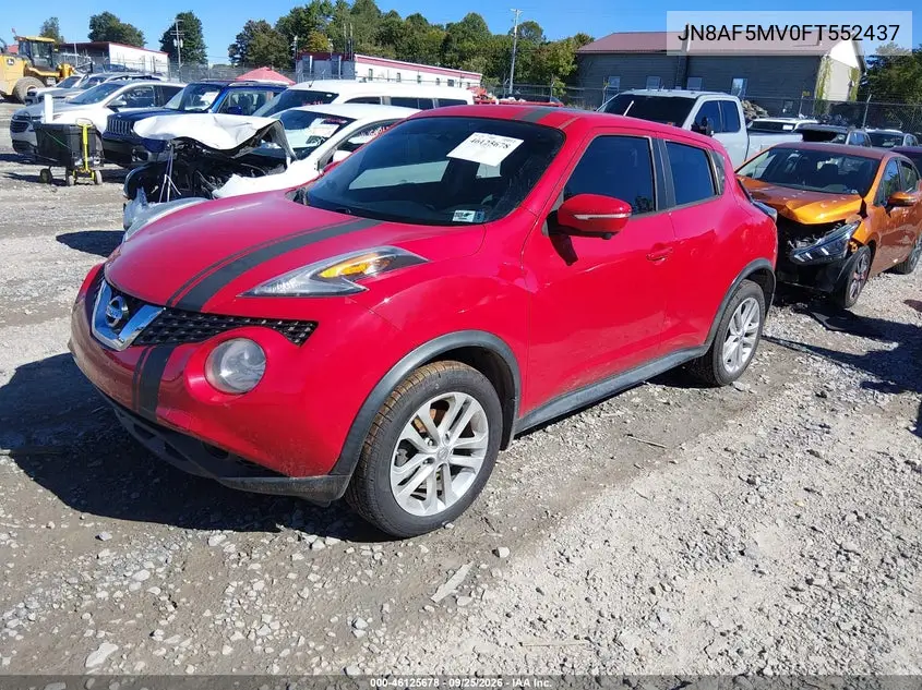 2015 NISSAN JUKE VIN JN8AF5MV0FT552437 — фото 2