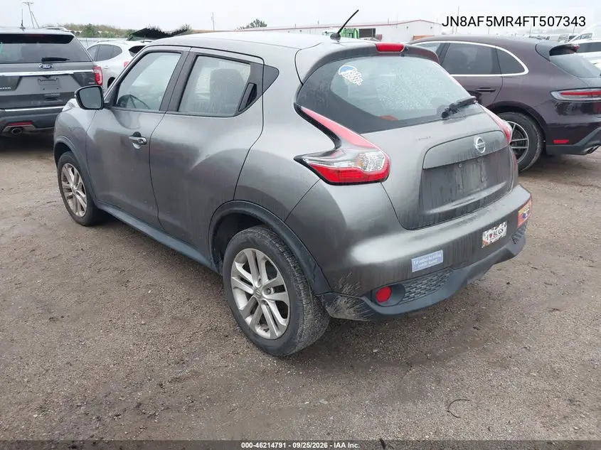2015 NISSAN JUKE VIN JN8AF5MR4FT507343 — фото 3