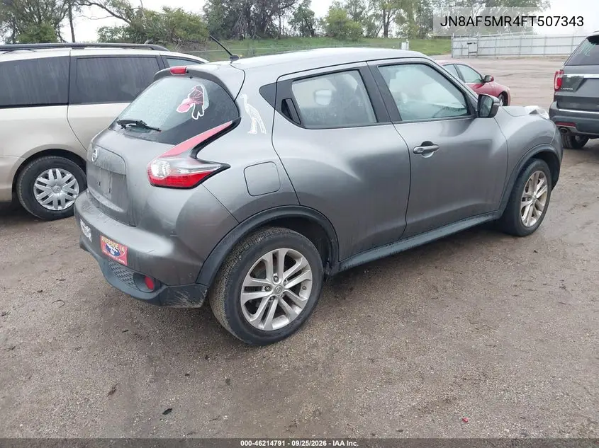 2015 NISSAN JUKE VIN JN8AF5MR4FT507343 — фото 4