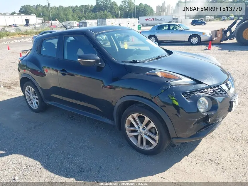 NISSAN JUKE 2015, VIN JN8AF5MR9FT513770