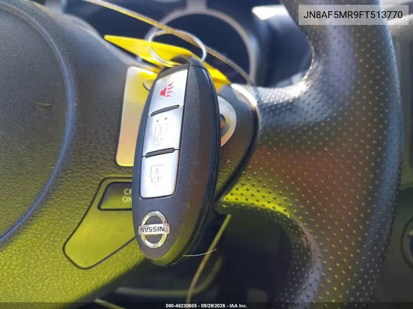 2015 NISSAN JUKE VIN JN8AF5MR9FT513770 — фото 11