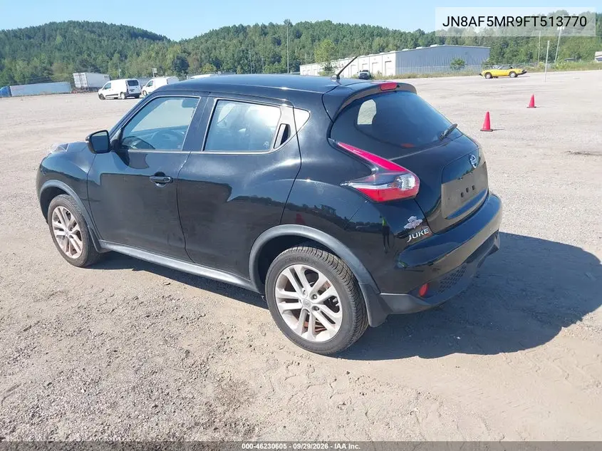 2015 NISSAN JUKE VIN JN8AF5MR9FT513770 — фото 3