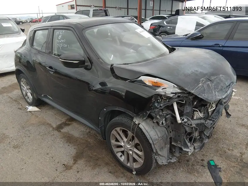 NISSAN JUKE 2015, VIN JN8AF5MR6FT511393
