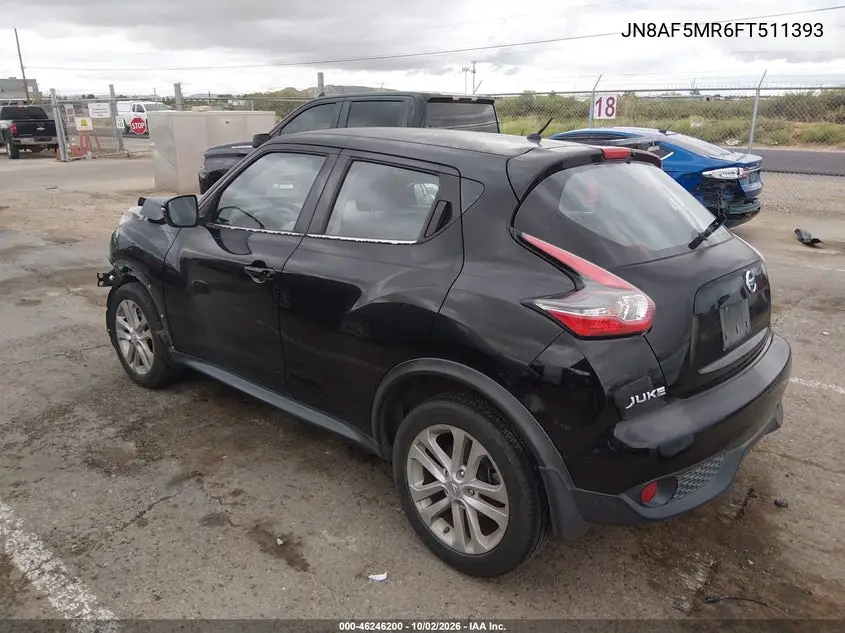 2015 NISSAN JUKE VIN JN8AF5MR6FT511393 — фото 3