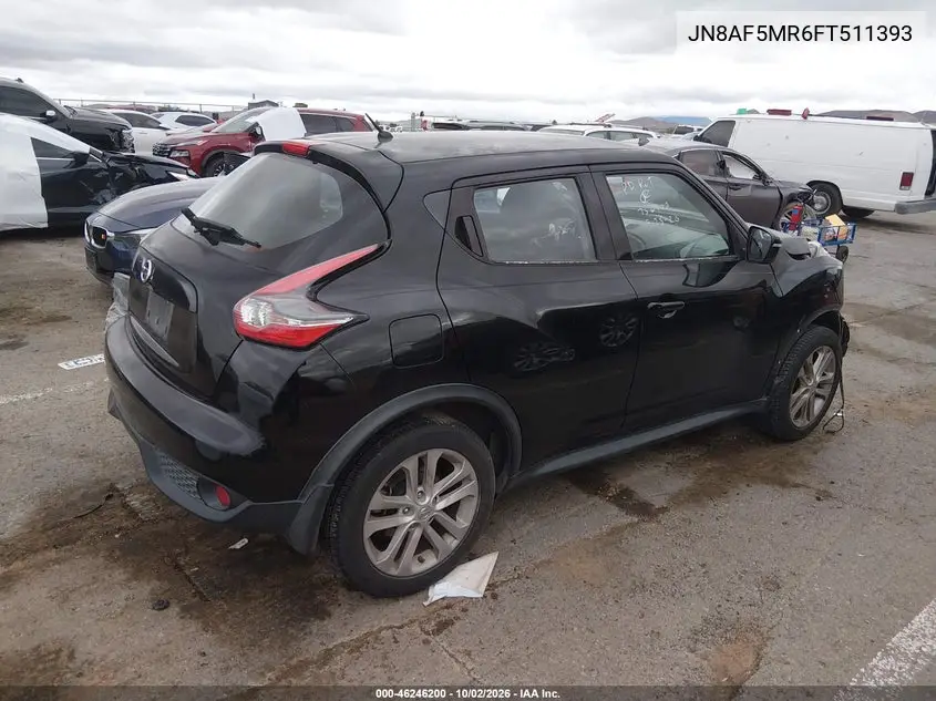 2015 NISSAN JUKE VIN JN8AF5MR6FT511393 — фото 4