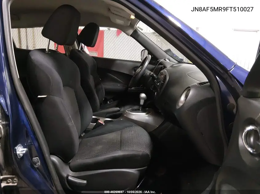 2015 NISSAN JUKE VIN JN8AF5MR9FT510027 — фото 5