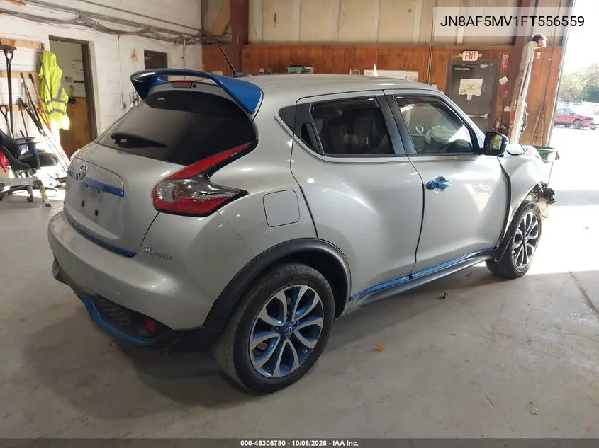 2015 NISSAN JUKE VIN JN8AF5MV1FT556559 — фото 4