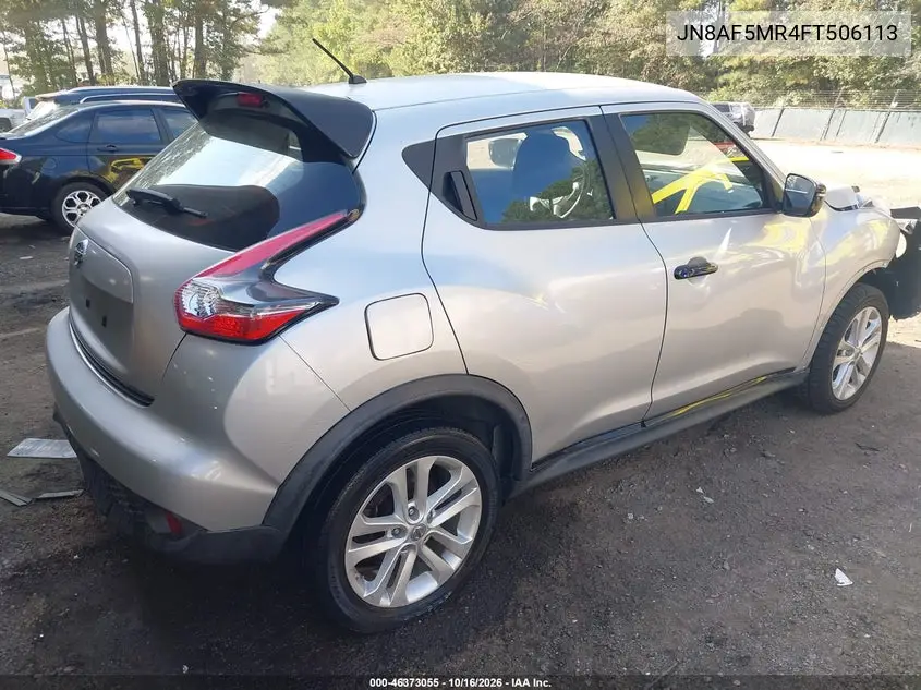 2015 NISSAN JUKE VIN JN8AF5MR4FT506113 — фото 4