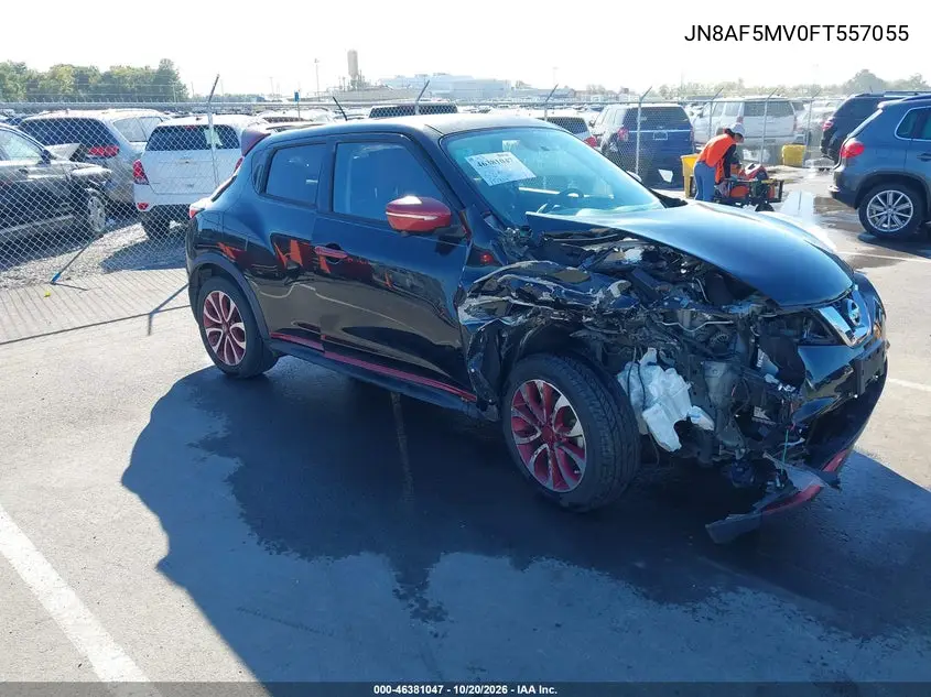 NISSAN JUKE 2015, VIN JN8AF5MV0FT557055