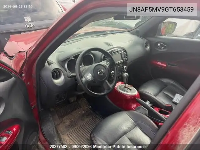 2016 NISSAN JUKE VIN JN8AF5MV9GT653459 — фото 5