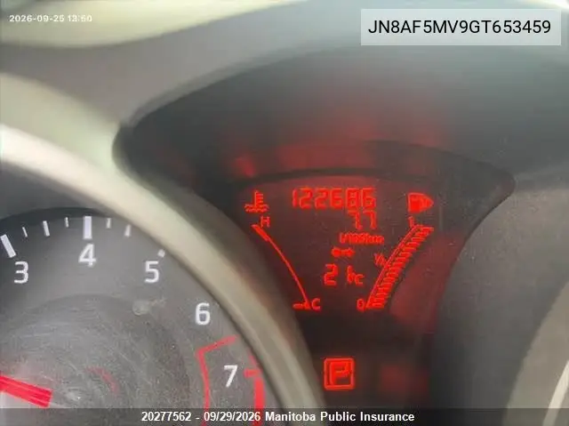 2016 NISSAN JUKE VIN JN8AF5MV9GT653459 — фото 7