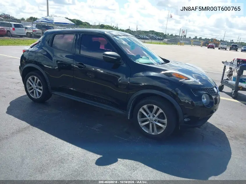 NISSAN JUKE 2016, VIN JN8AF5MR0GT600765