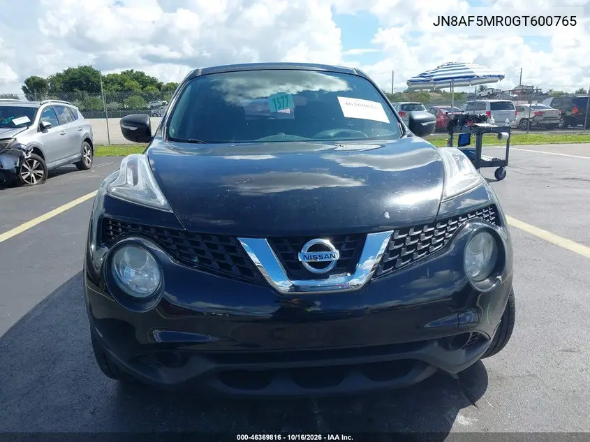 2016 NISSAN JUKE VIN JN8AF5MR0GT600765 — фото 13