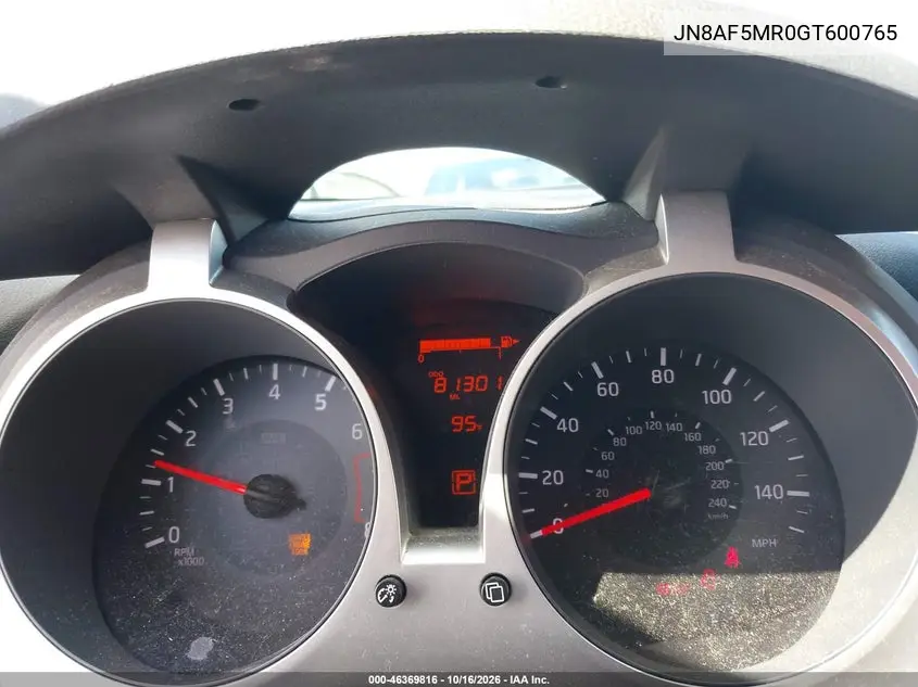 2016 NISSAN JUKE VIN JN8AF5MR0GT600765 — фото 16