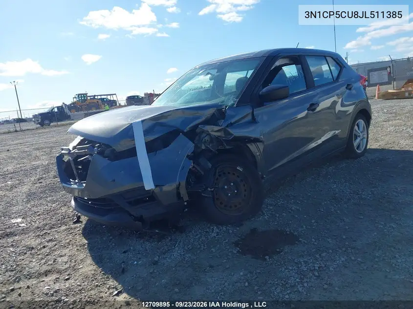 2018 NISSAN KICKS VIN 3N1CP5CU8JL511385 — фото 2