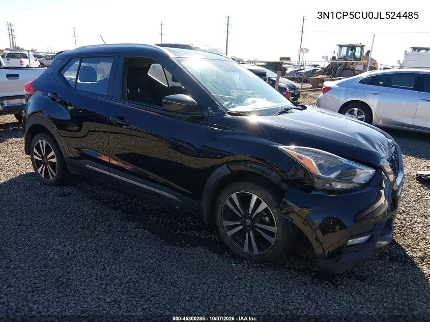 NISSAN KICKS 2018, VIN 3N1CP5CU0JL524485