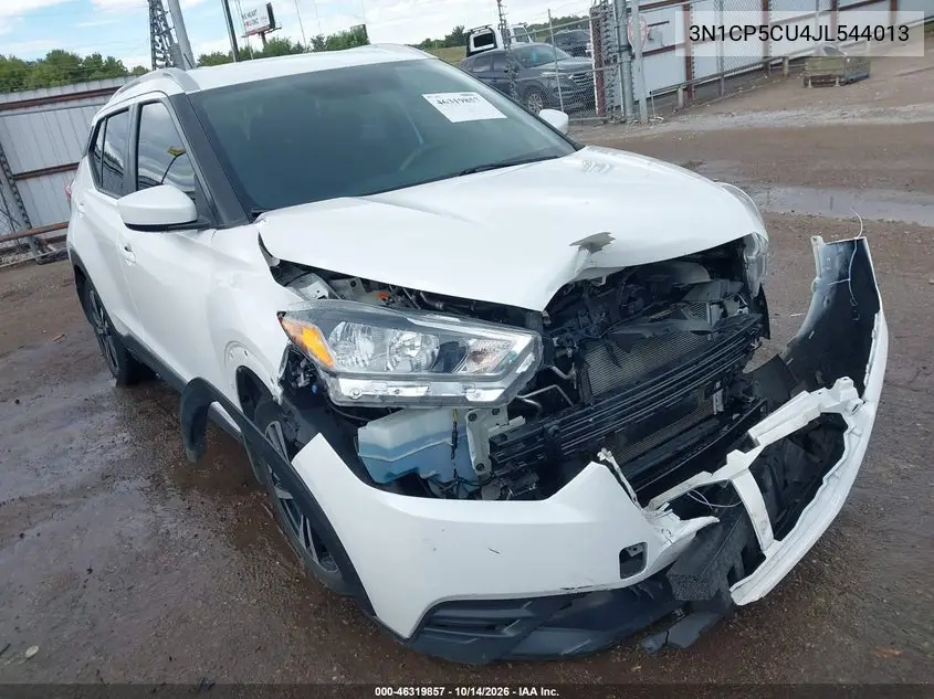 NISSAN KICKS 2018, VIN 3N1CP5CU4JL544013