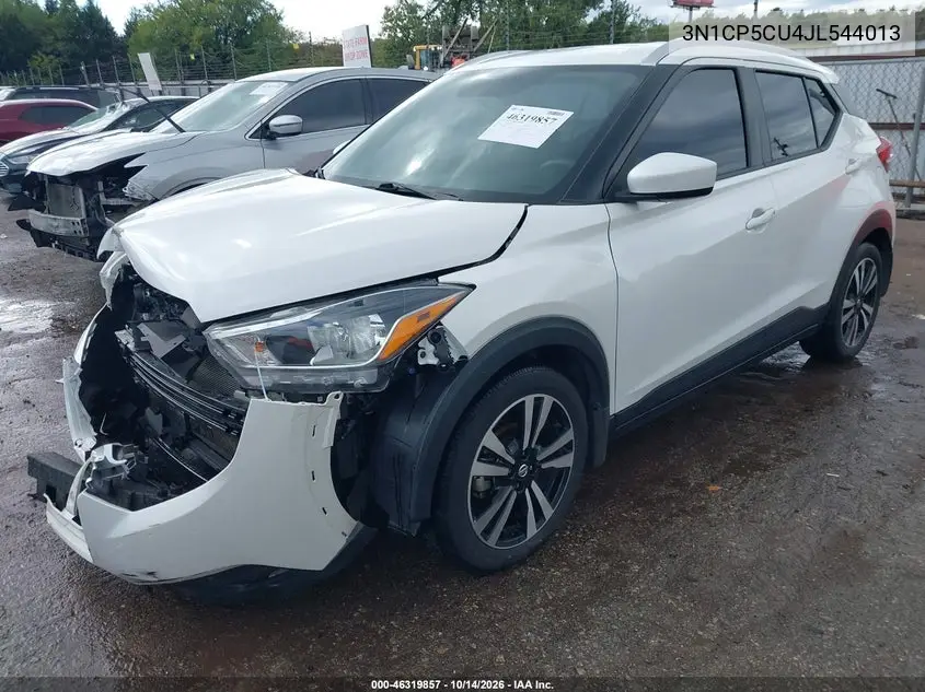 2018 NISSAN KICKS VIN 3N1CP5CU4JL544013 — фото 2