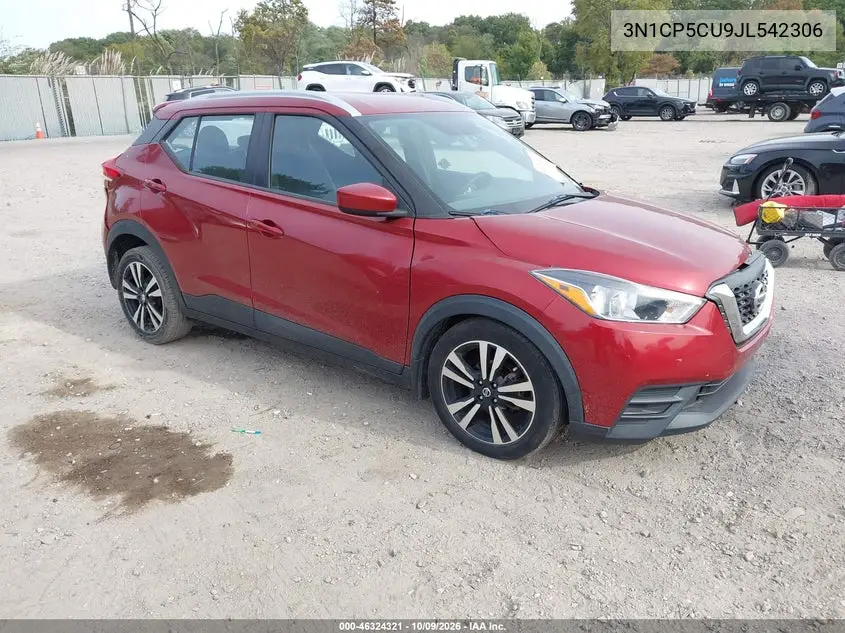 NISSAN KICKS 2018, VIN 3N1CP5CU9JL542306