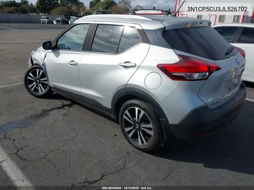2018 NISSAN KICKS VIN 3N1CP5CU3JL526702 — фото 3