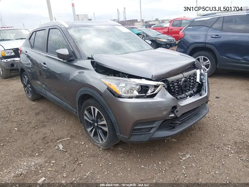 NISSAN KICKS 2018, VIN 3N1CP5CU3JL501704
