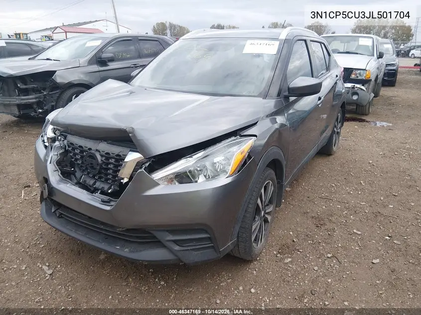 2018 NISSAN KICKS VIN 3N1CP5CU3JL501704 — фото 2