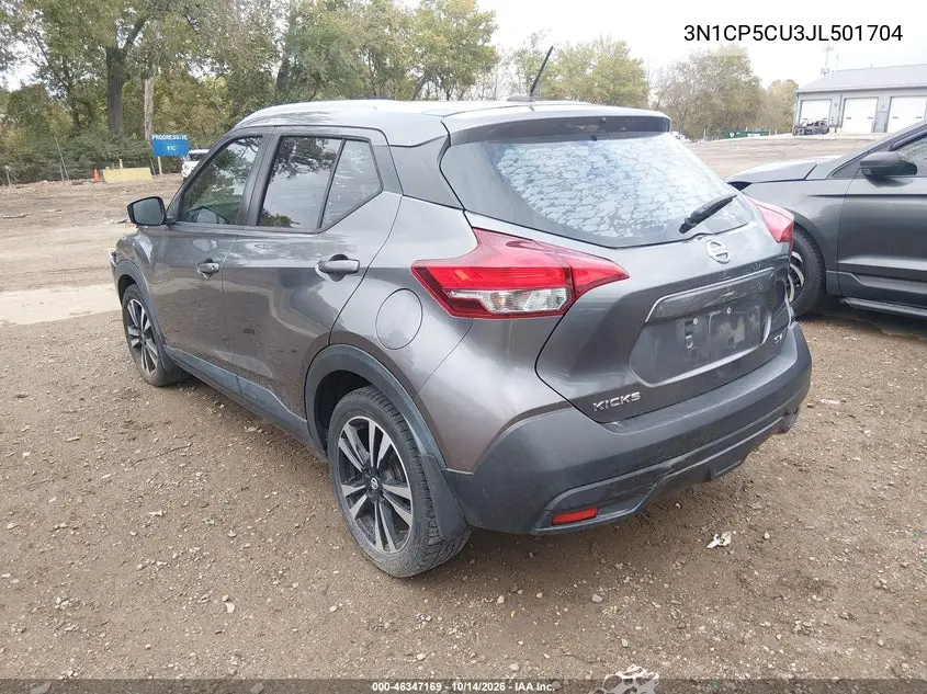 2018 NISSAN KICKS VIN 3N1CP5CU3JL501704 — фото 3
