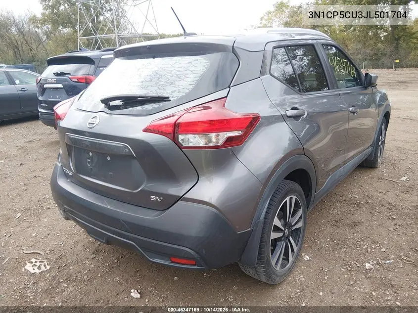 2018 NISSAN KICKS VIN 3N1CP5CU3JL501704 — фото 4