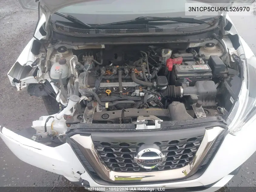 2019 NISSAN KICKS VIN 3N1CP5CU4KL526970 — фото 10