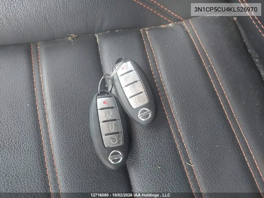 2019 NISSAN KICKS VIN 3N1CP5CU4KL526970 — фото 11