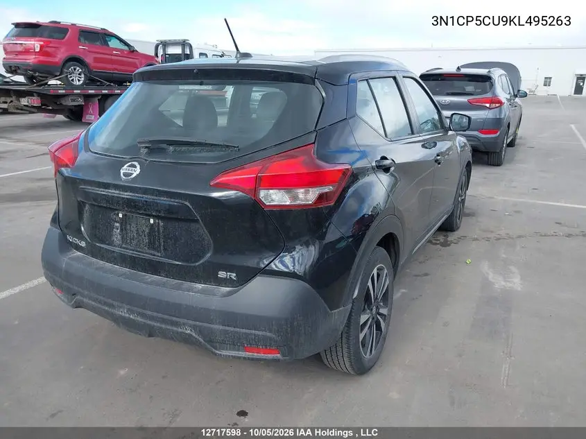 2019 NISSAN KICKS VIN 3N1CP5CU9KL495263 — фото 4
