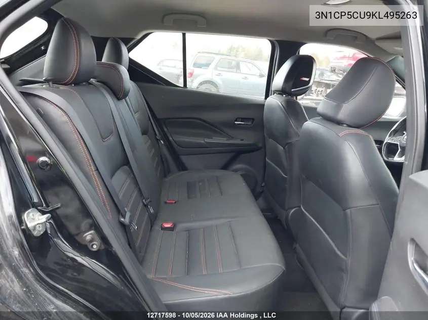2019 NISSAN KICKS VIN 3N1CP5CU9KL495263 — фото 8
