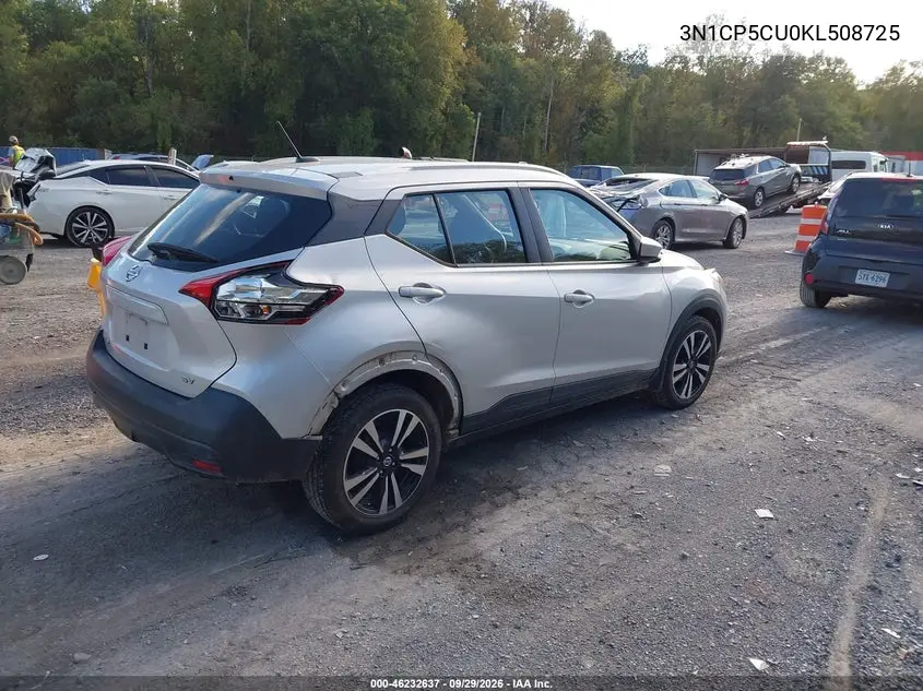 2019 NISSAN KICKS VIN 3N1CP5CU0KL508725 — фото 4