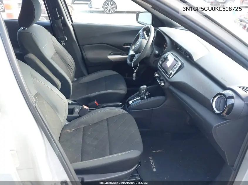 2019 NISSAN KICKS VIN 3N1CP5CU0KL508725 — фото 5