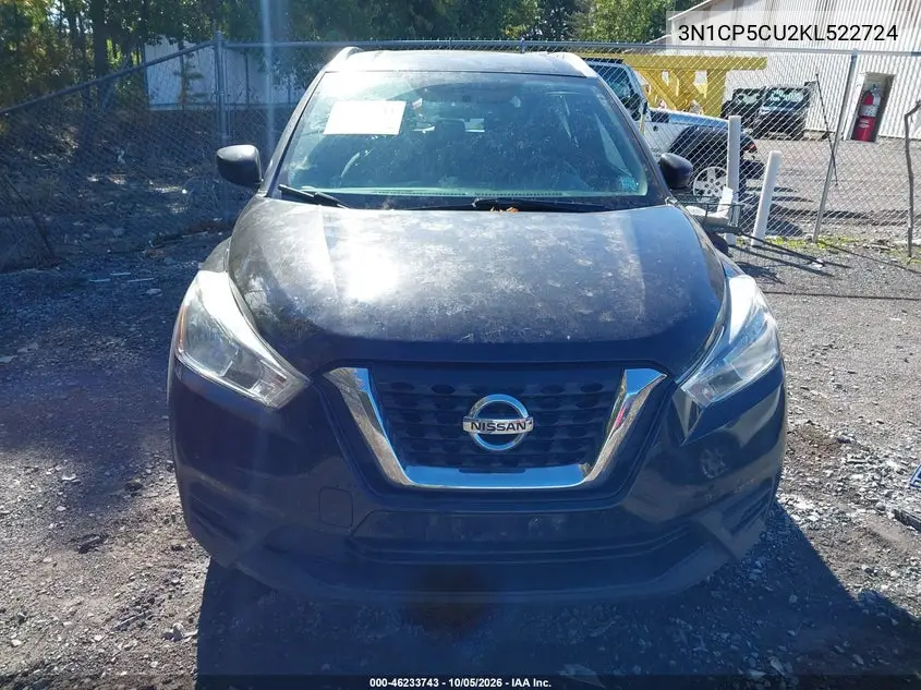 2019 NISSAN KICKS VIN 3N1CP5CU2KL522724 — фото 6