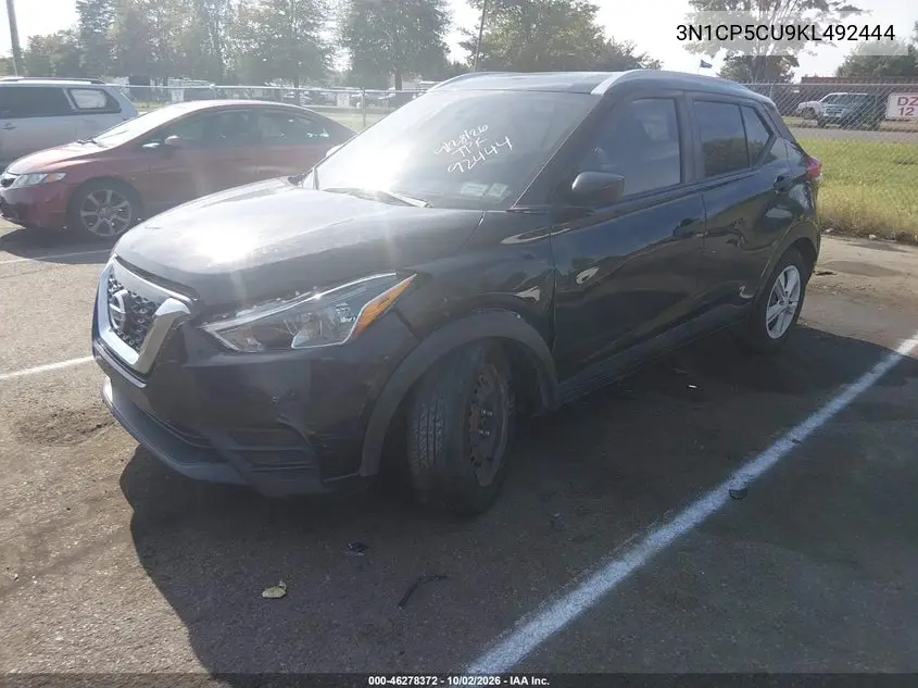 2019 NISSAN KICKS VIN 3N1CP5CU9KL492444 — фото 2