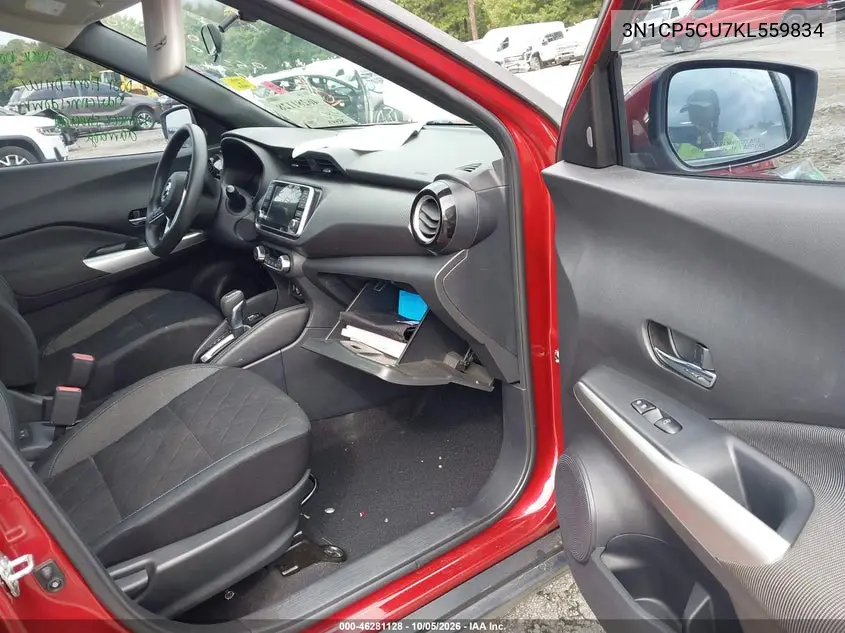 2019 NISSAN KICKS VIN 3N1CP5CU7KL559834 — фото 5