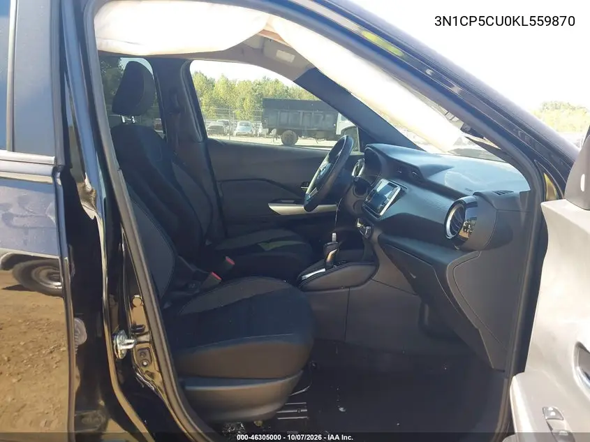 2019 NISSAN KICKS VIN 3N1CP5CU0KL559870 — фото 5
