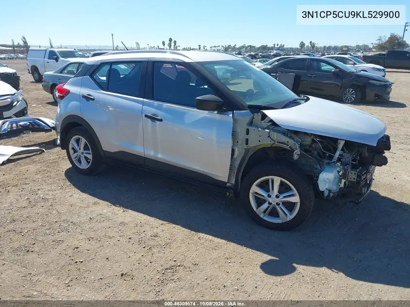NISSAN KICKS 2019, VIN 3N1CP5CU9KL529900