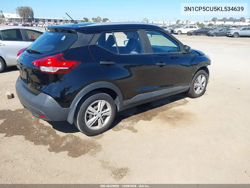 2019 NISSAN KICKS VIN 3N1CP5CU5KL534639 — фото 4