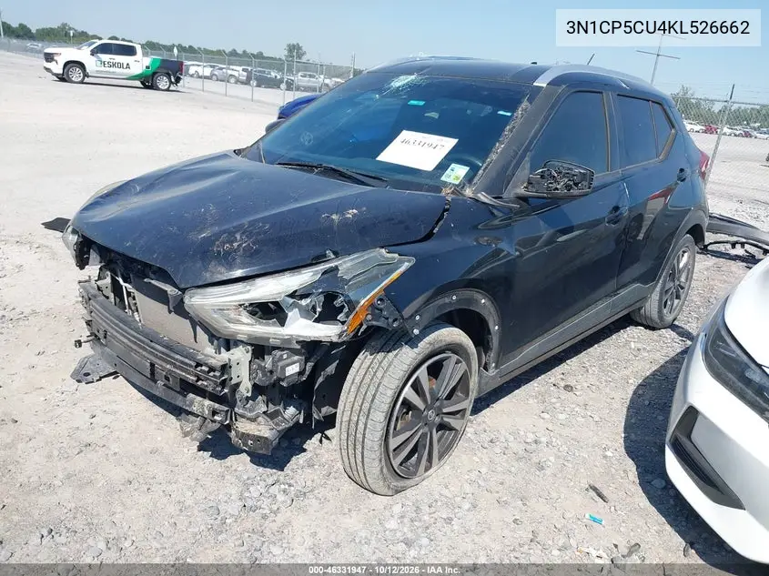 2019 NISSAN KICKS VIN 3N1CP5CU4KL526662 — фото 2