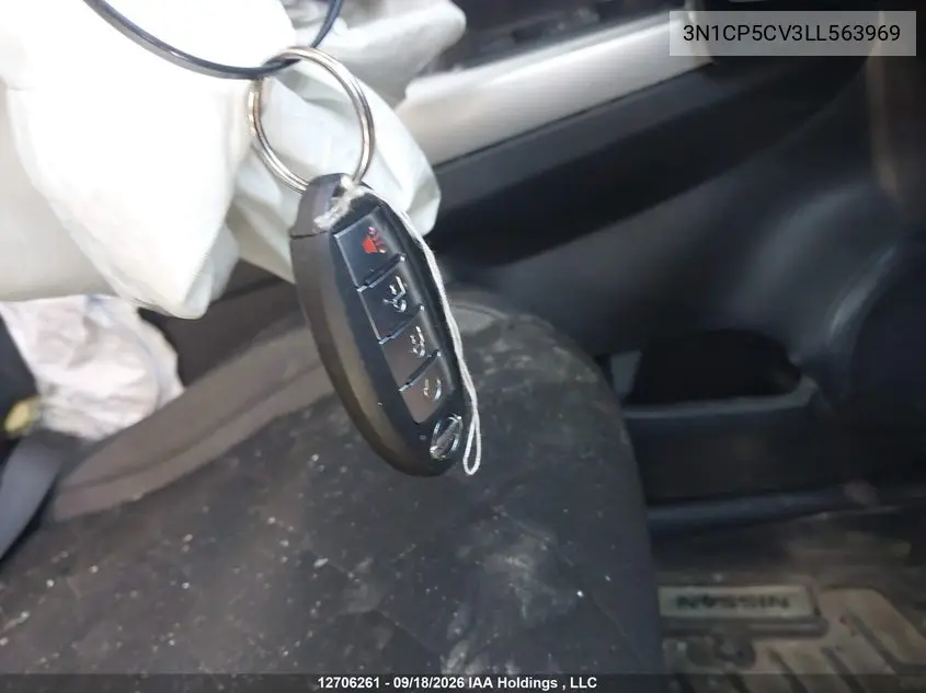 2020 NISSAN KICKS VIN 3N1CP5CV3LL563969 — фото 11