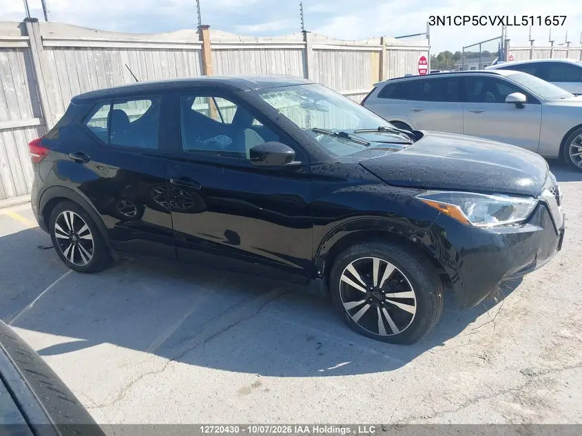 2020 NISSAN KICKS VIN 3N1CP5CVXLL511657 — фото 14