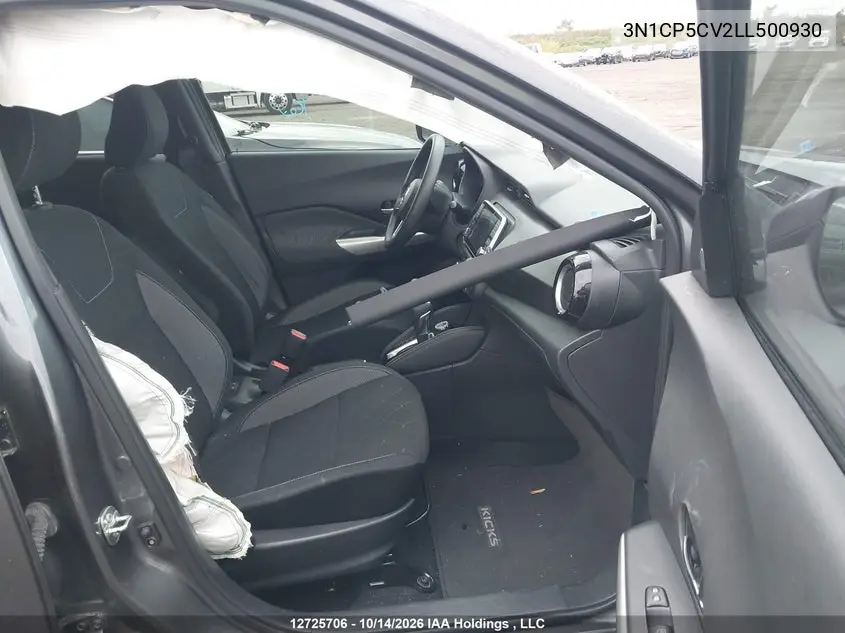 2020 NISSAN KICKS VIN 3N1CP5CV2LL500930 — фото 5